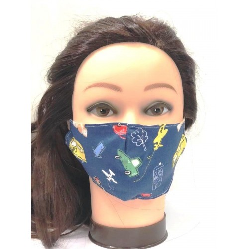 Υφασμάτινη Μάσκα Πολλαπλών Χρήσεων Βαμβακερή 3 στρώσεων Χρώμα 403